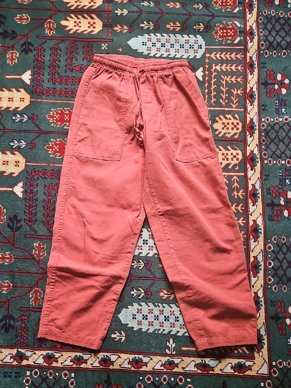 I+W Chore Pant In Sunfaded Red